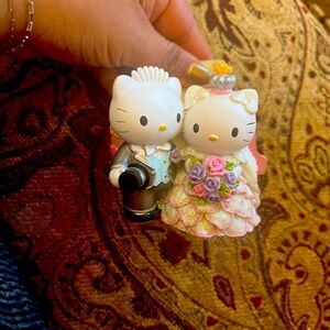 Hello Kitty wedding cake topper. NEVER used.